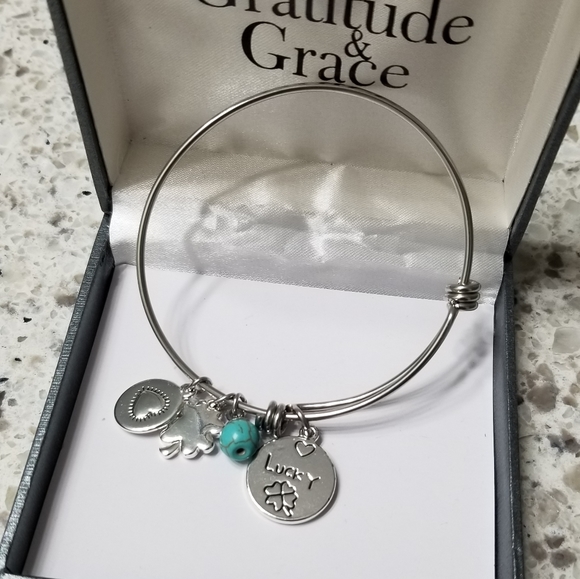 Gratitude & Grace charm bracelet - Picture 3 of 3